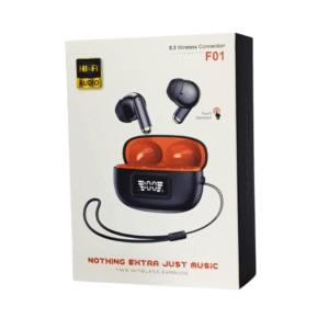 Auriculares BT F01 Con Pantalla