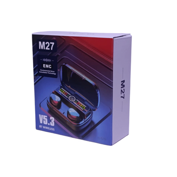 Auriculares BT M27 Con Pantalla V5.3